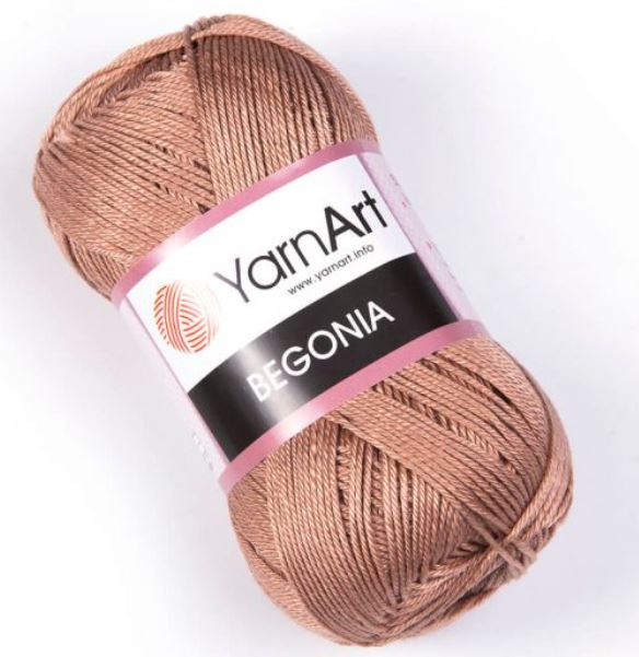 YARNART COTTON MERCERIZED YARN:50Gx10 (500G) (Y-ART/BEGONIA) - 15