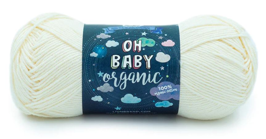 ORGANIC COT.YARN:50Gx3B(150GR) (LION/OH BABY) - 098C#ECRU