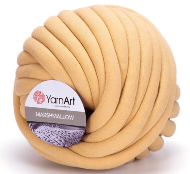 YARNART COT/POLYMADE YARN:750GM (30M) (Y-ART/MARSHMALLOW) - 912