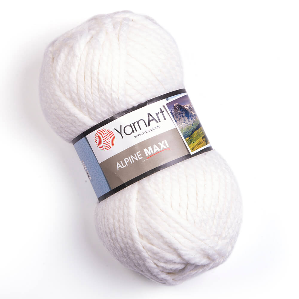 YARNART WOOL/ACRY.YARN:250Gx2B (500G) (Y-ART/ALPINE MAXI) - 676