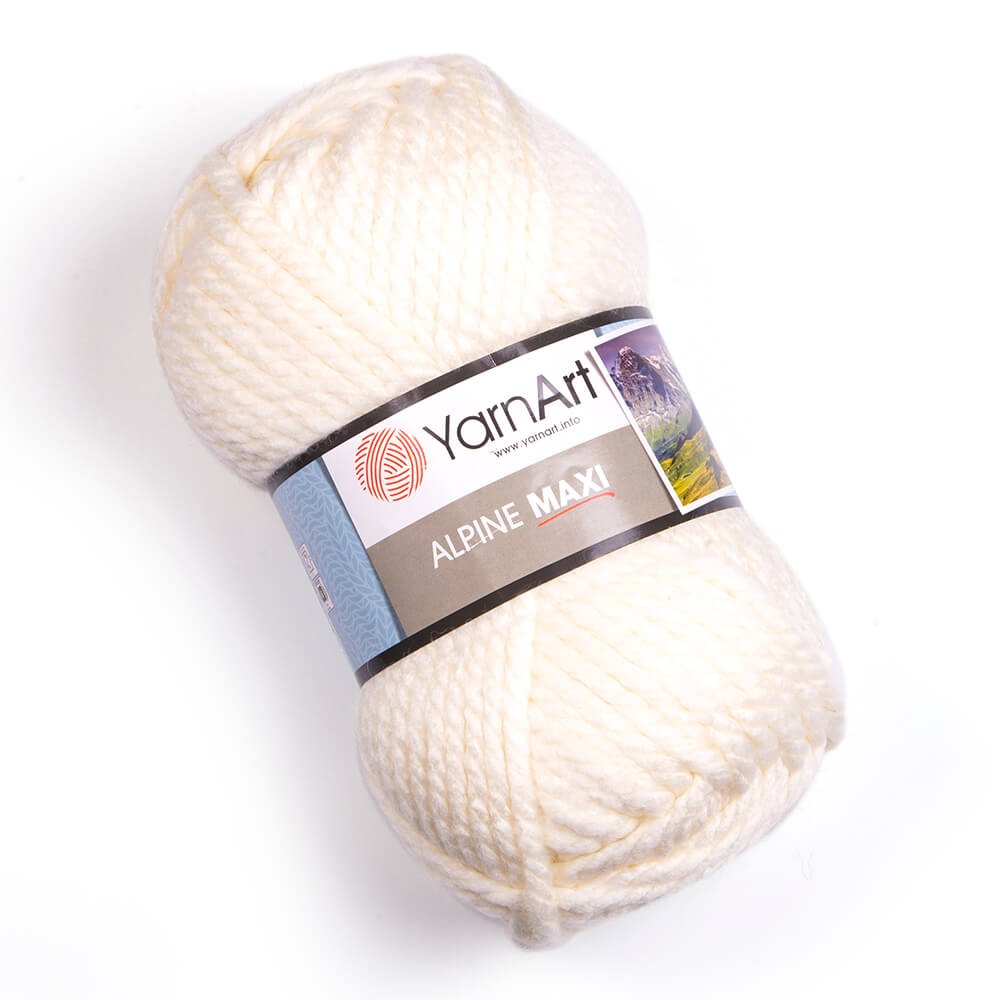 YARNART WOOL/ACRY.YARN:250Gx2B (500G) (Y-ART/ALPINE MAXI) - 662