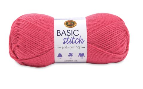 ACRY.YARN:100GRx3BL(300GR) (LION/BASIC STITCH AP) - Hot Pink