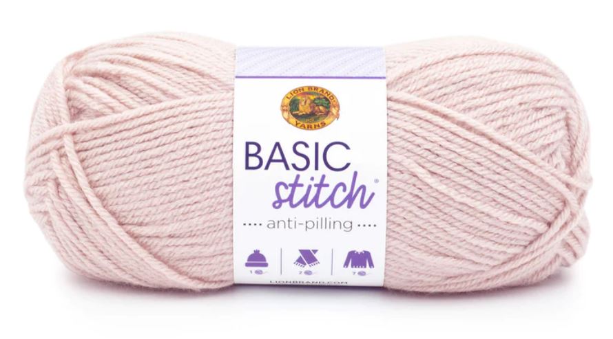 ACRY.YARN:100GRx3BL(300GR) (LION/BASIC STITCH AP) - BLUSR HEATHER