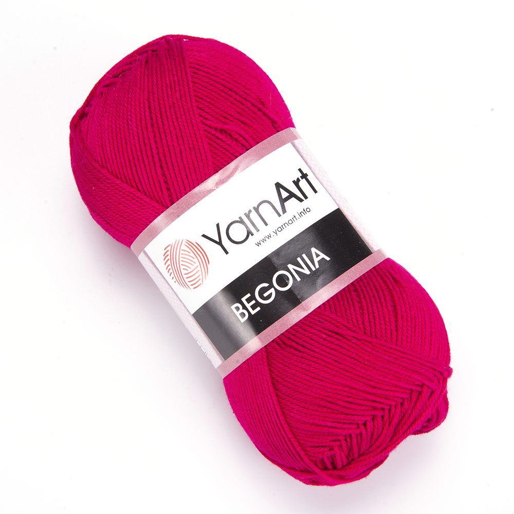 YARNART COTTON MERCERIZED YARN:50Gx10 (500G) (Y-ART/BEGONIA) - 6358