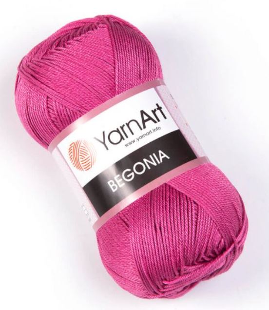 YARNART COTTON MERCERIZED YARN:50Gx10 (500G) (Y-ART/BEGONIA) - 75