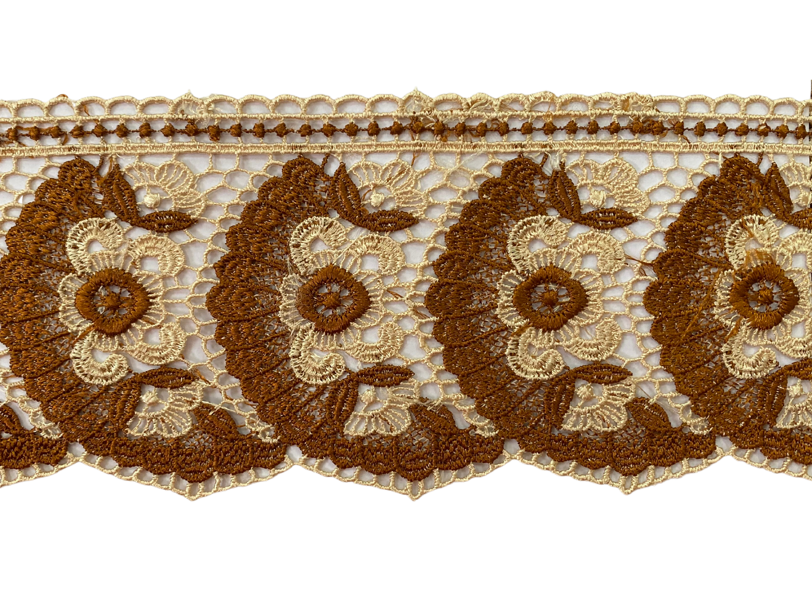 CH.LACE W/JP YARN:6.88CM:13.7M (MS60-1025) - AV46/88