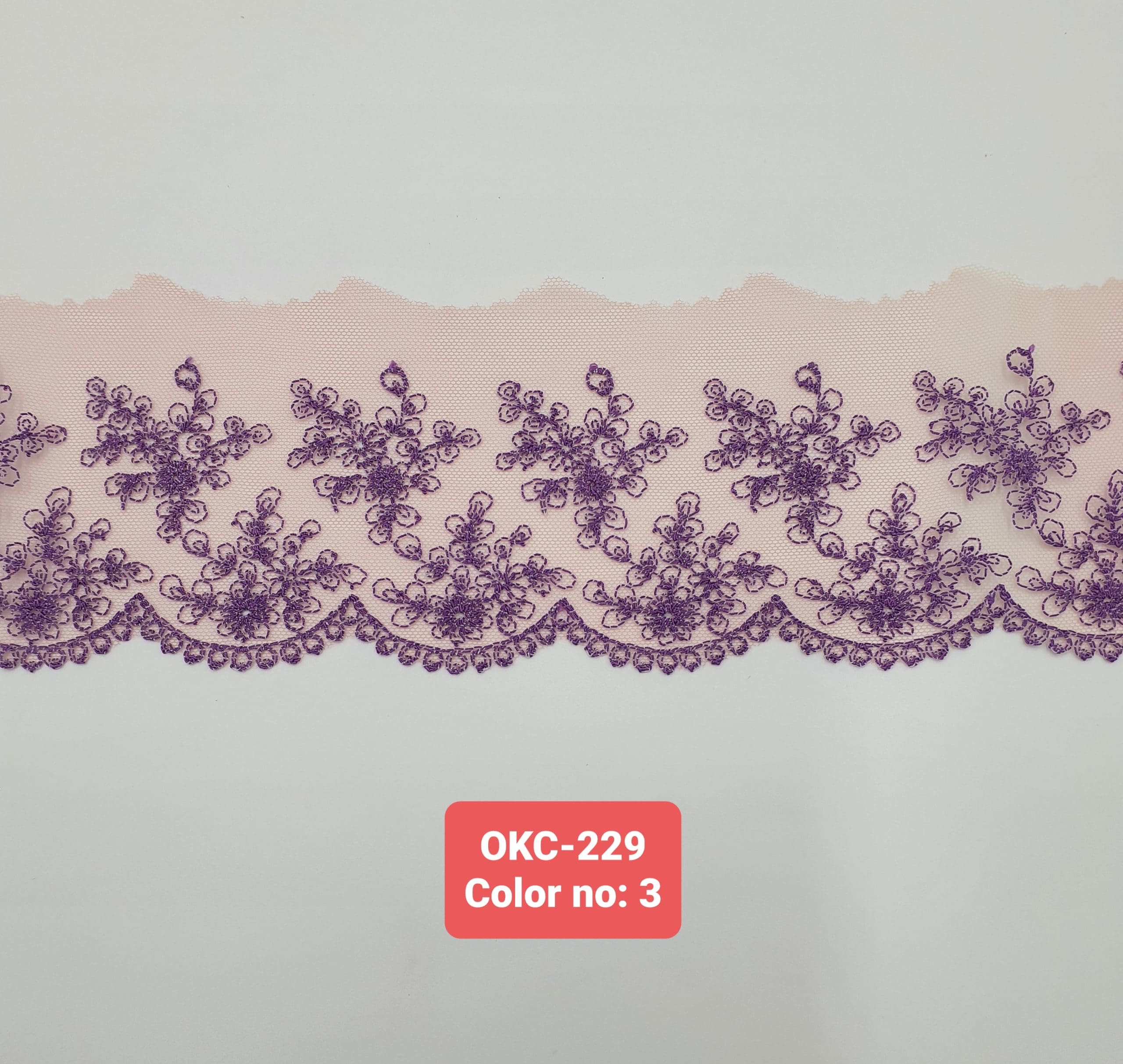 TULLE EMB.LACE (OKC-229) - 3