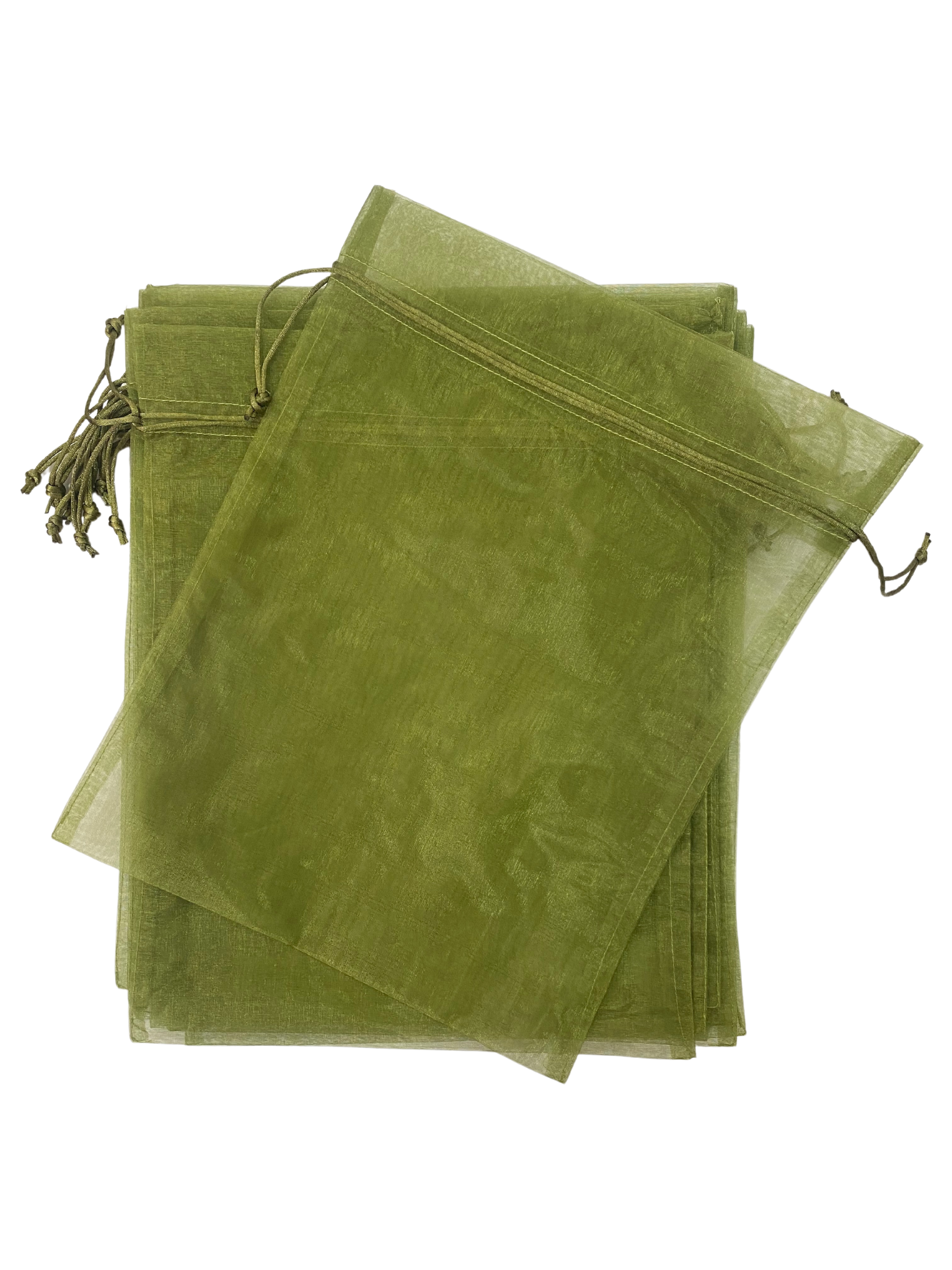 ORGANDY BAGS (3528) - 36-OLIVEGREEN