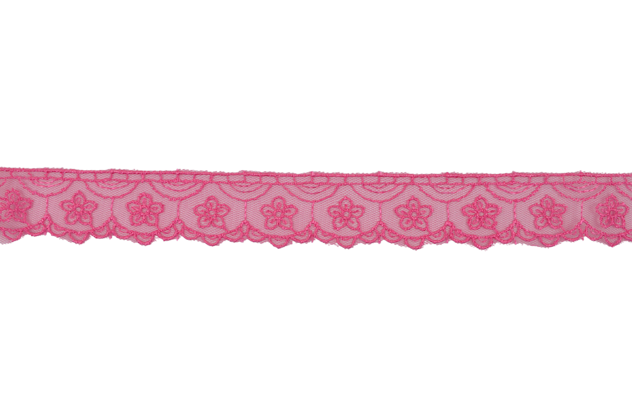 NET CUTTING LACE;15Y:2.83CM (D-2977) - 1-1/8/4/POLYSTER