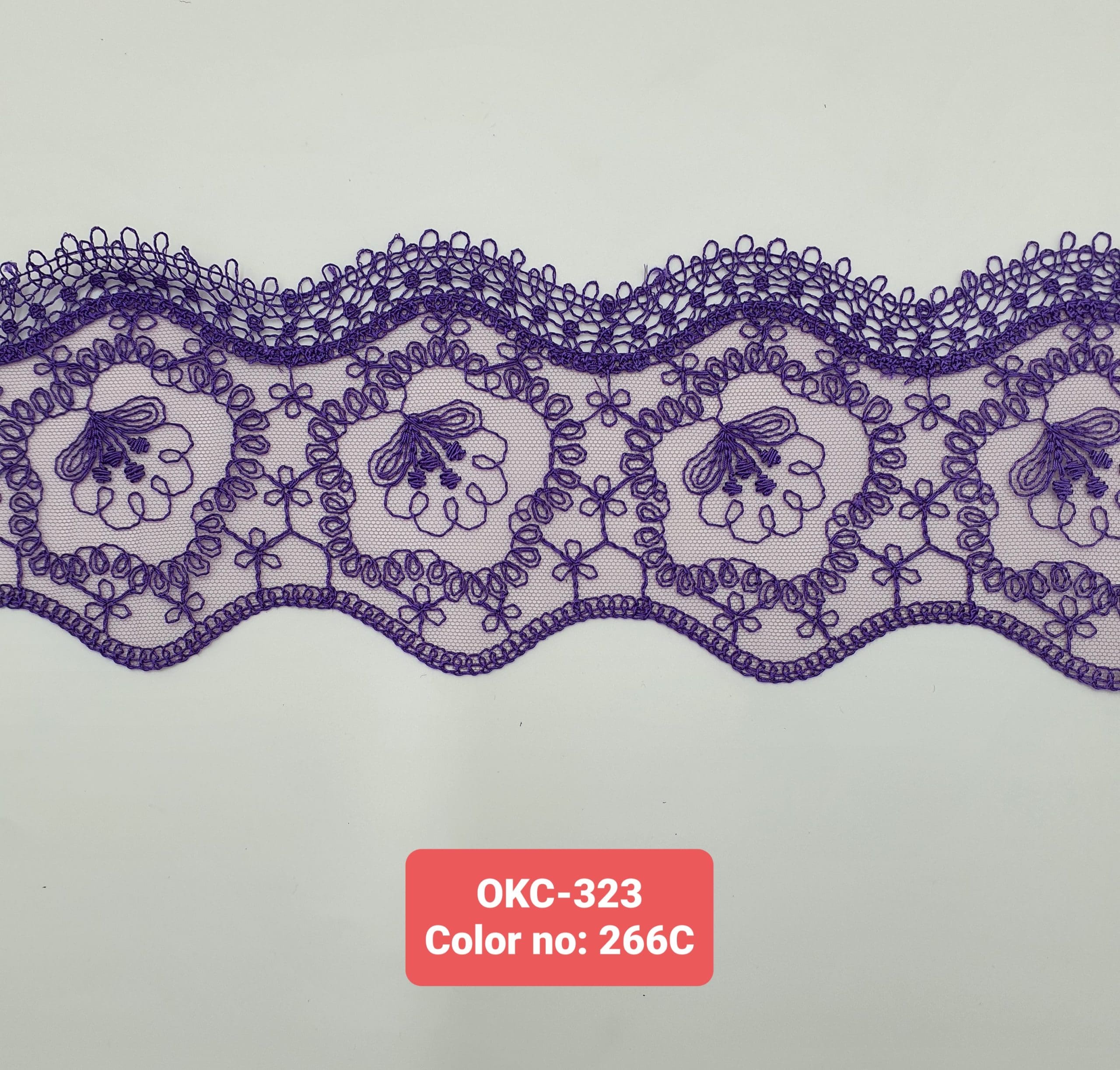 TULL EMB.LACE (OKC-323) - 266C