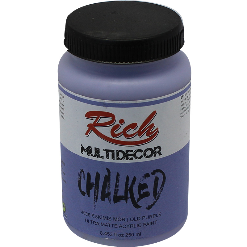 CHALKED ACRY.PAINT-250ML (MULTI DECOR-250CC) - 4536