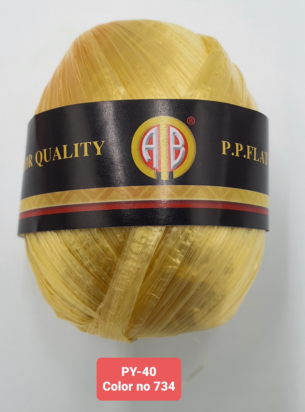 P P FLAT YARN:40GX10BLS (PY-40) - 734