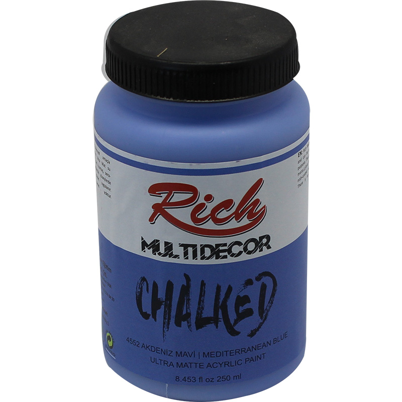 CHALKED ACRY.PAINT-250ML (MULTI DECOR-250CC) - 4552