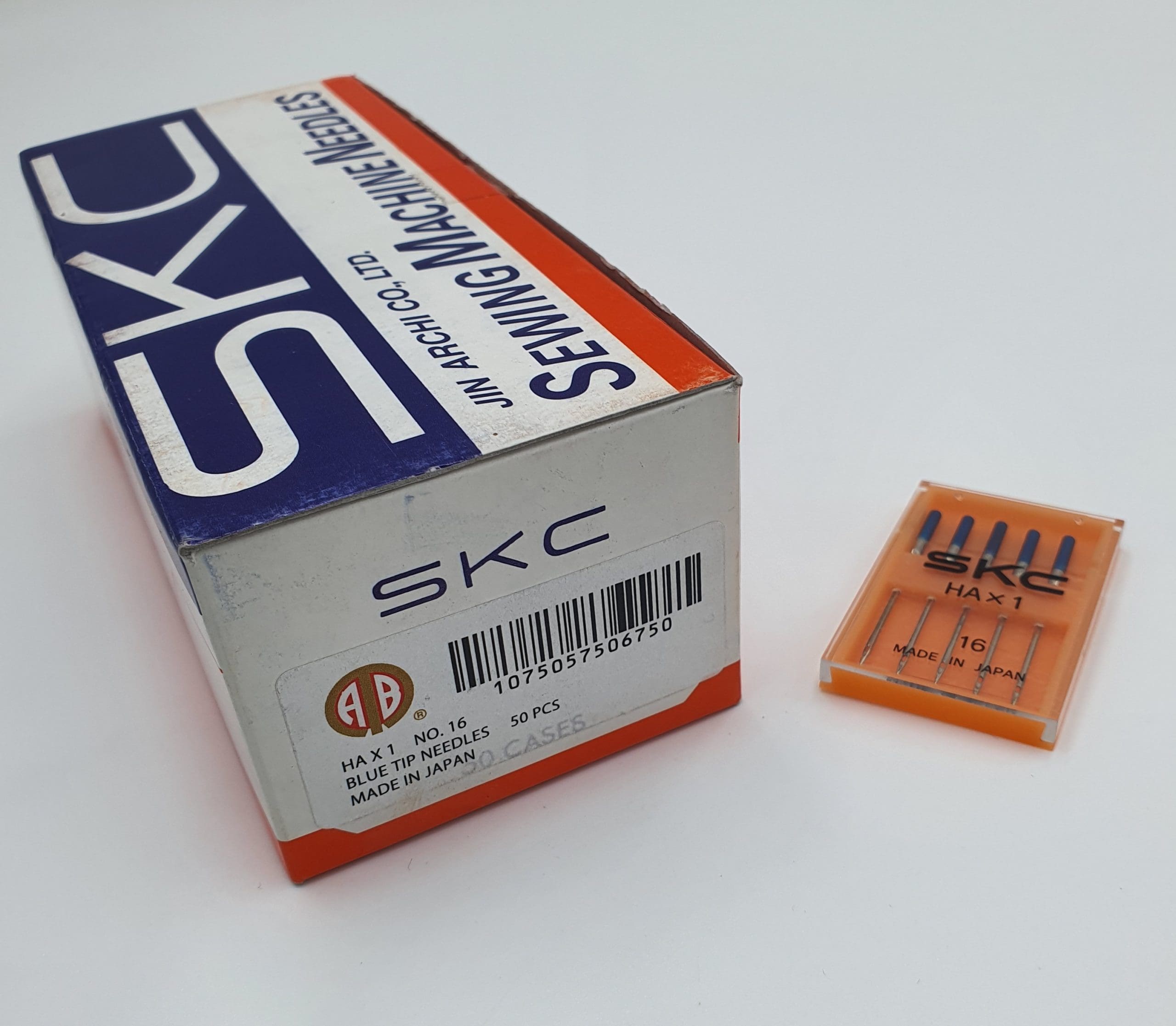 SEWING MACHINE NEEDLE:50PC/BOX (HAX1) - SIZE#16/SKC