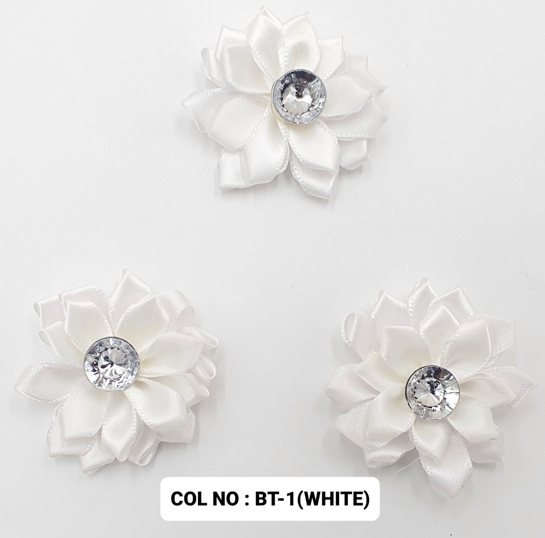 FLOWER MOTIF:20PC/PKT (SC-A331) - BT-1(WHITE)