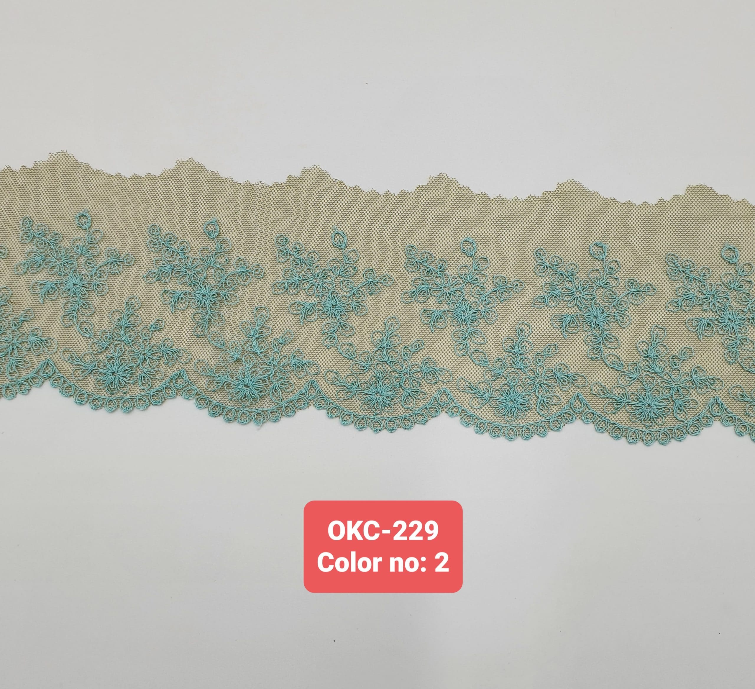 TULLE EMB.LACE (OKC-229) - 2