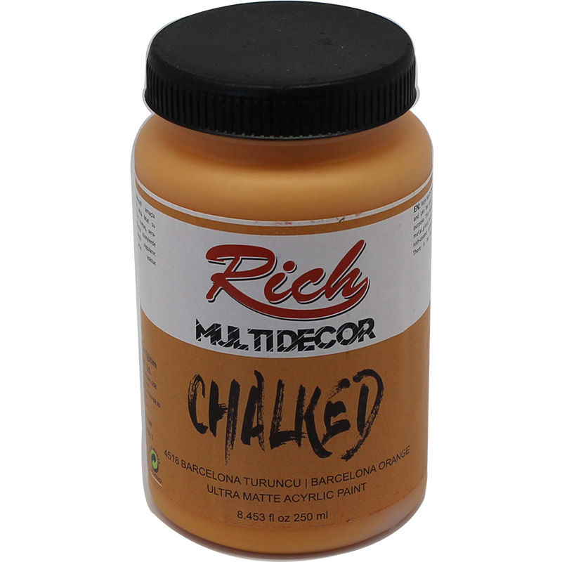 CHALKED ACRY.PAINT-250ML (MULTI DECOR-250CC) - 4518