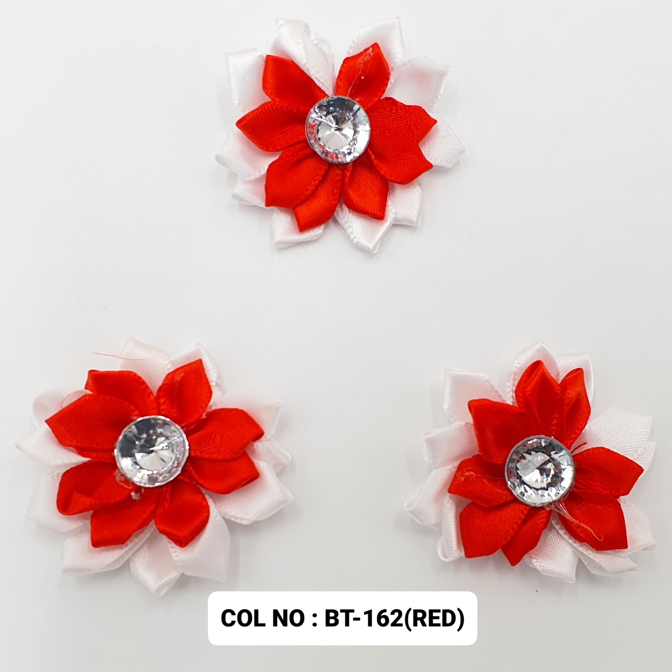 FLOWER MOTIF:20PC/PKT (SC-A331) - BT-162(RED)