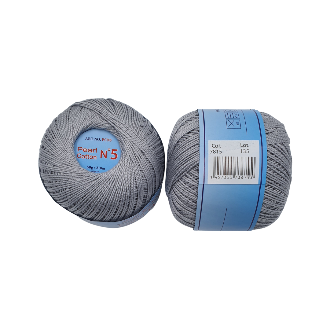 COT.KNIT YARN:50GRx4 (200GRM) (PEARL COTTON-5) - 7815