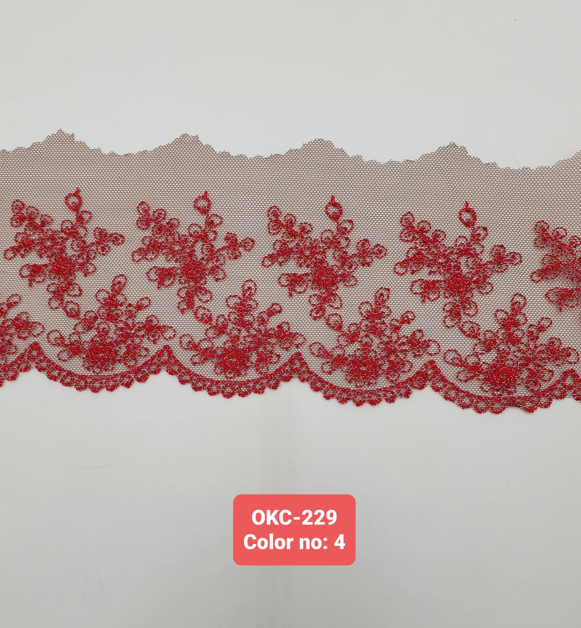 TULLE EMB.LACE (OKC-229) - 4