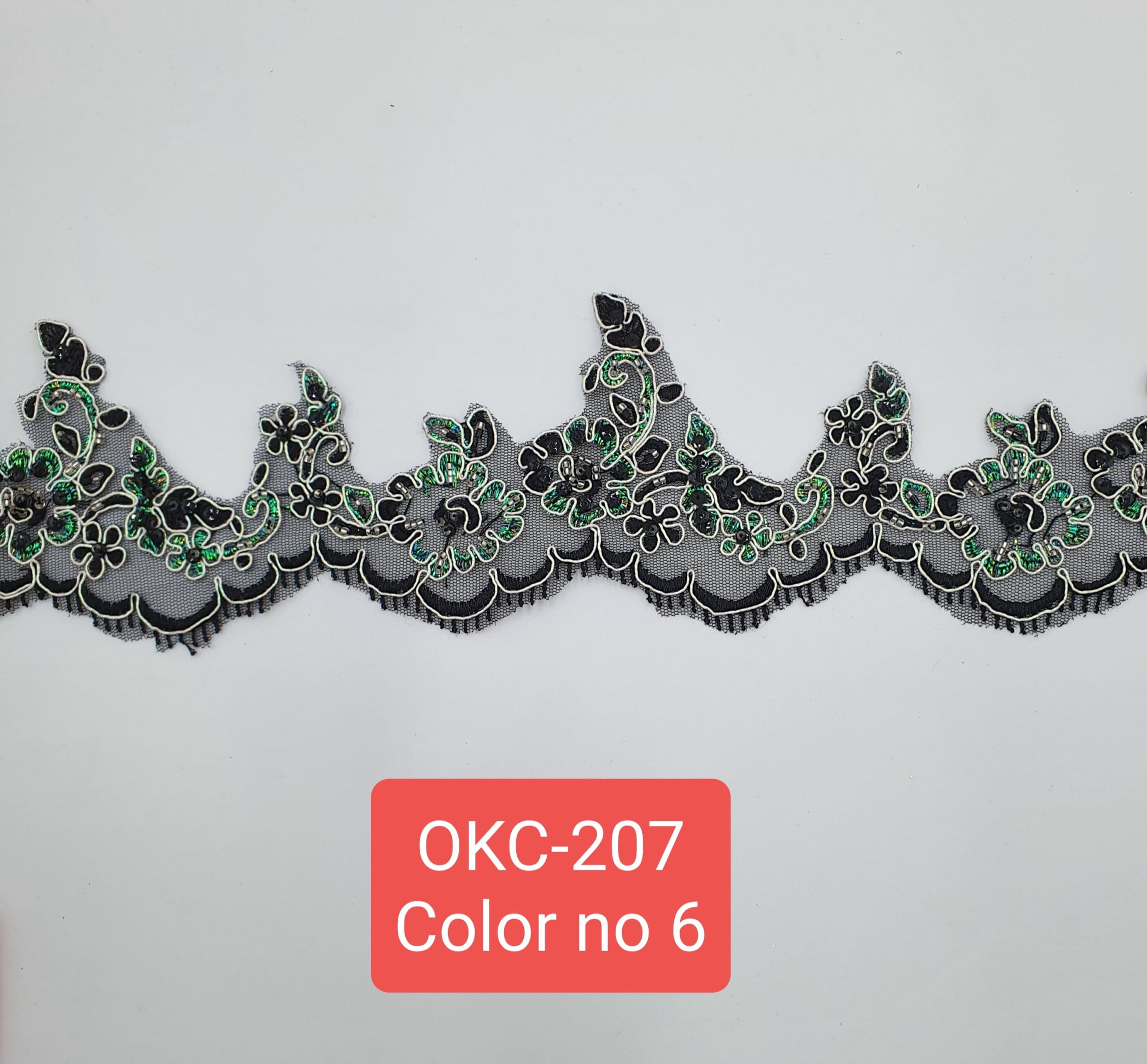 EMBROIDERY LACE (OKC-207) - 6