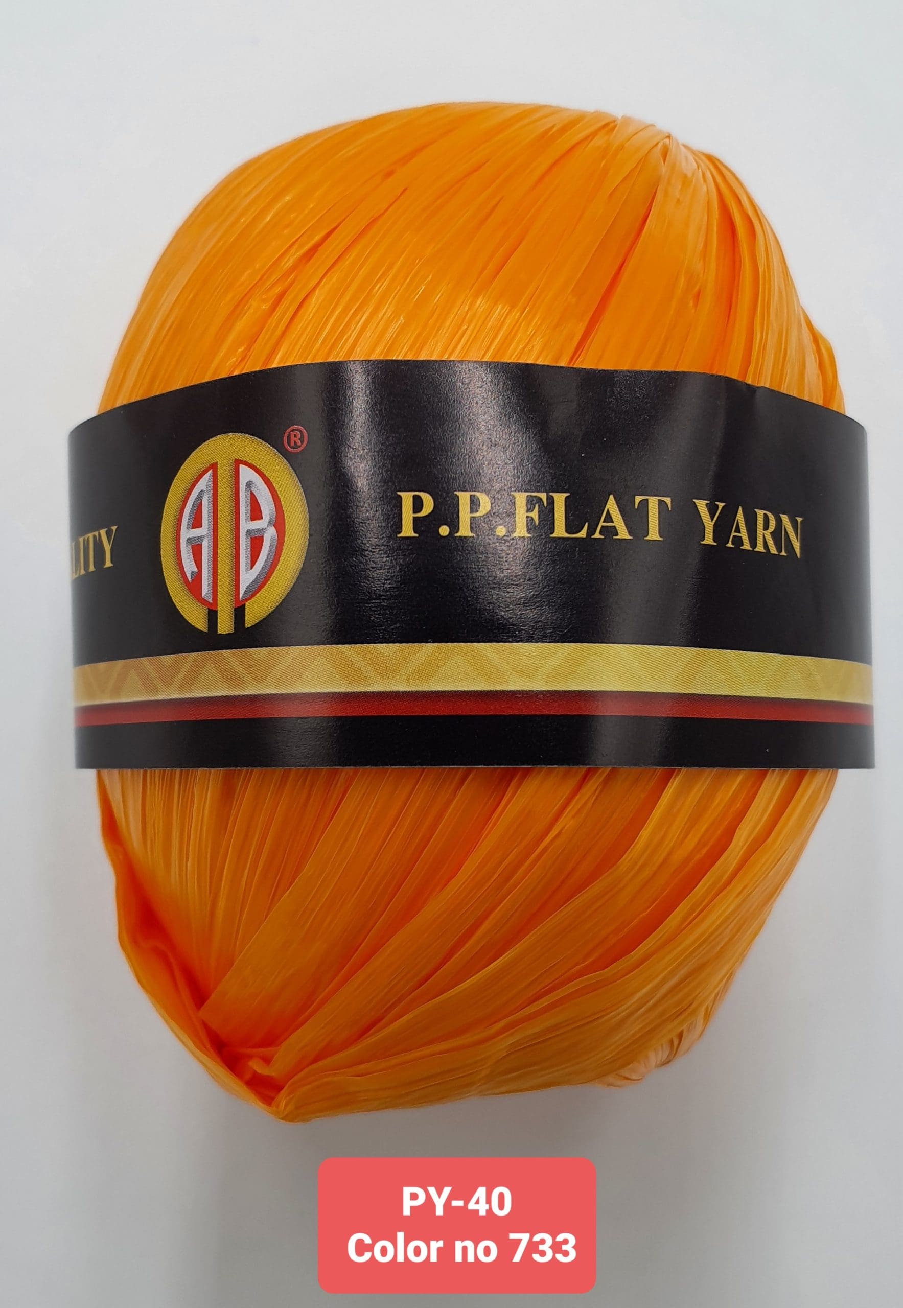 P P FLAT YARN:40GX10BLS (PY-40) - 733