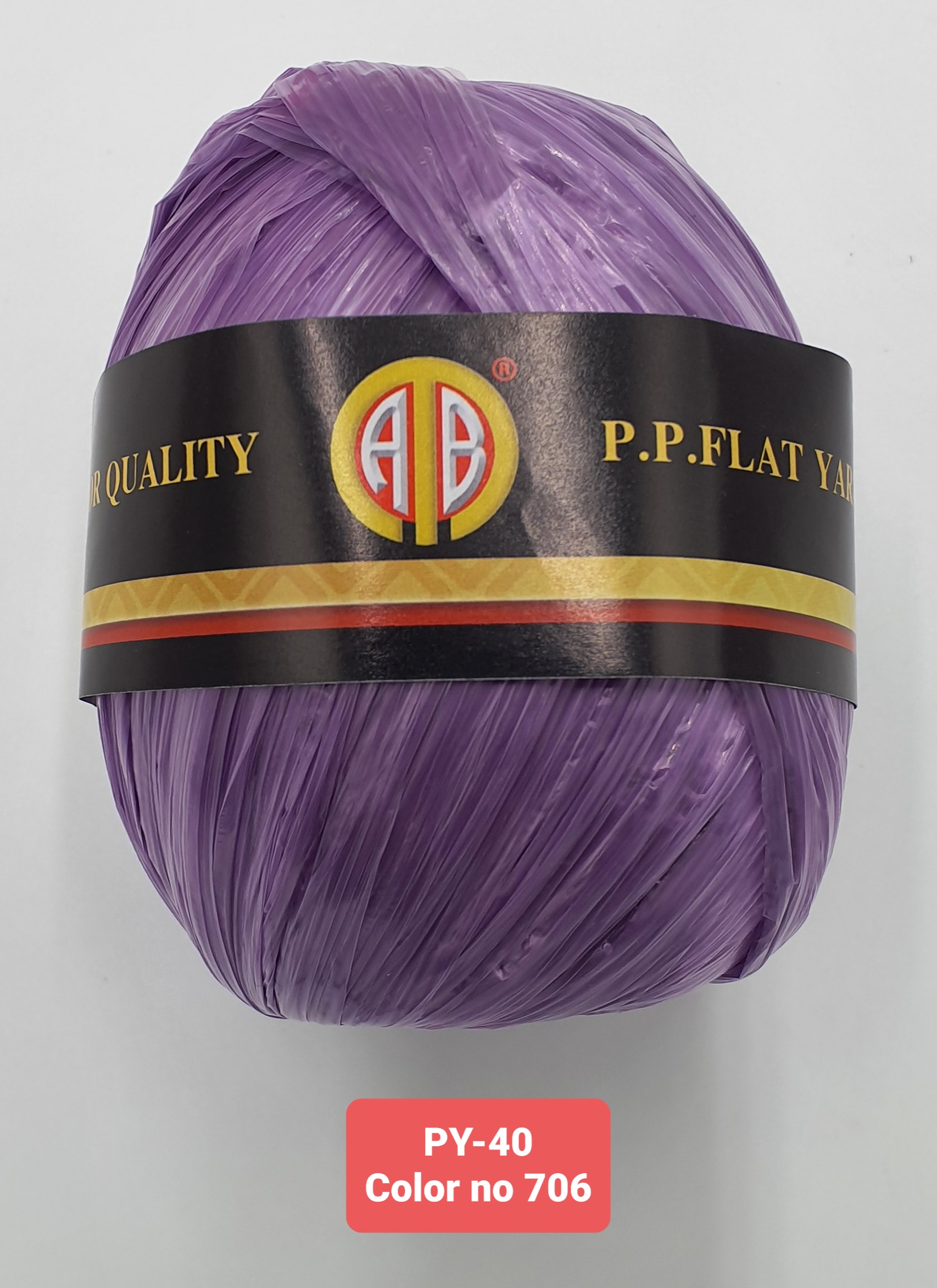 P P FLAT YARN:40GX10BLS (PY-40) - 706