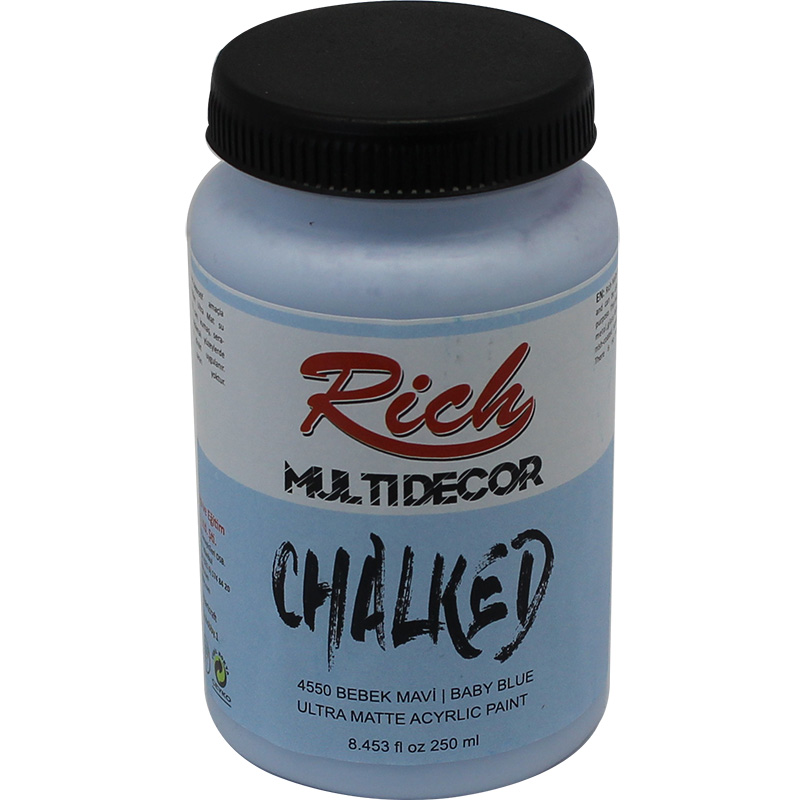 CHALKED ACRY.PAINT-250ML (MULTI DECOR-250CC) - 4550