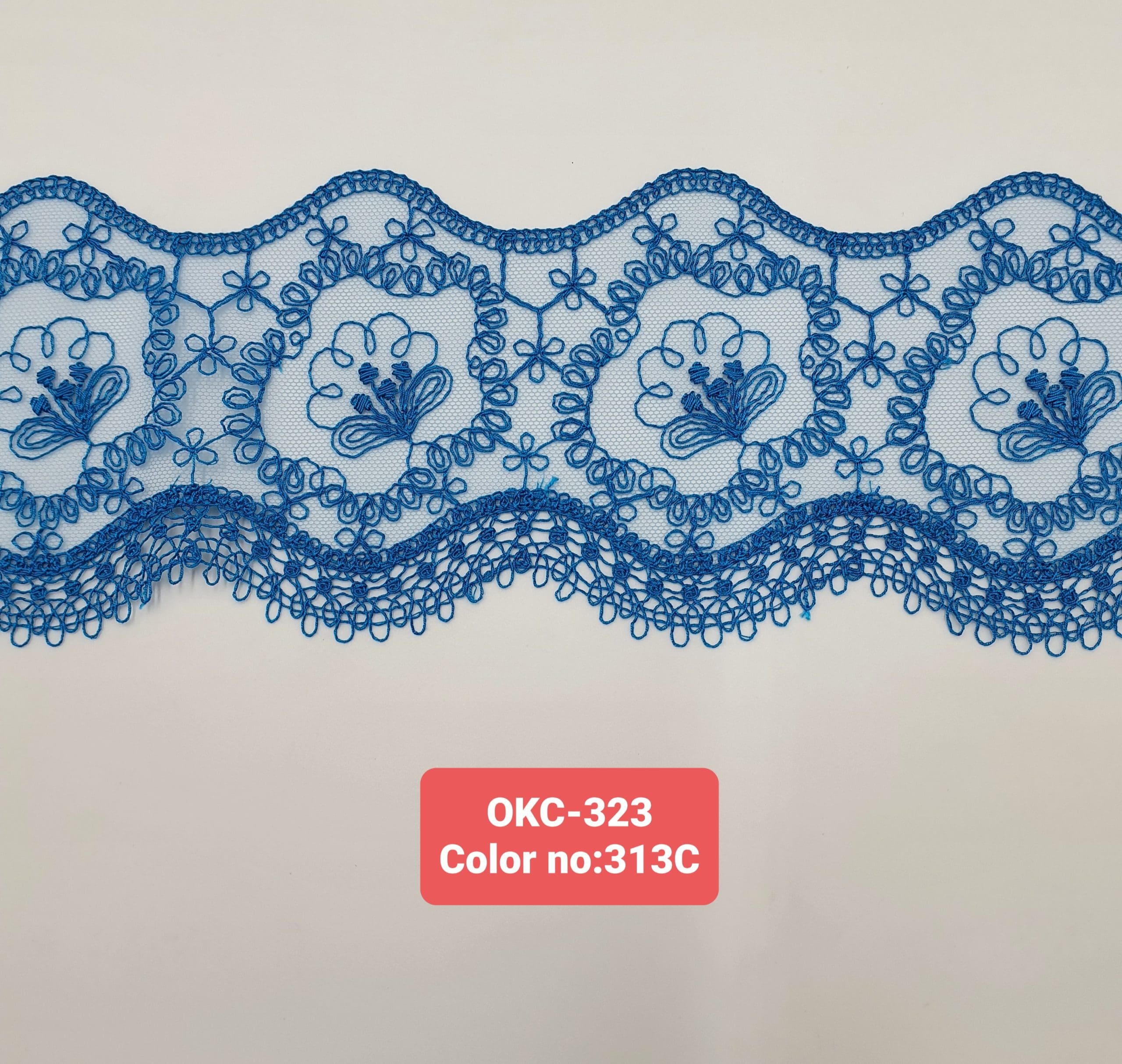 TULL EMB.LACE (OKC-323) - 313C