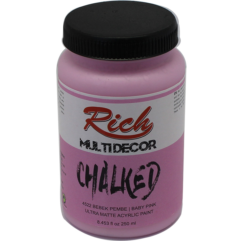 CHALKED ACRY.PAINT-250ML (MULTI DECOR-250CC) - 4522