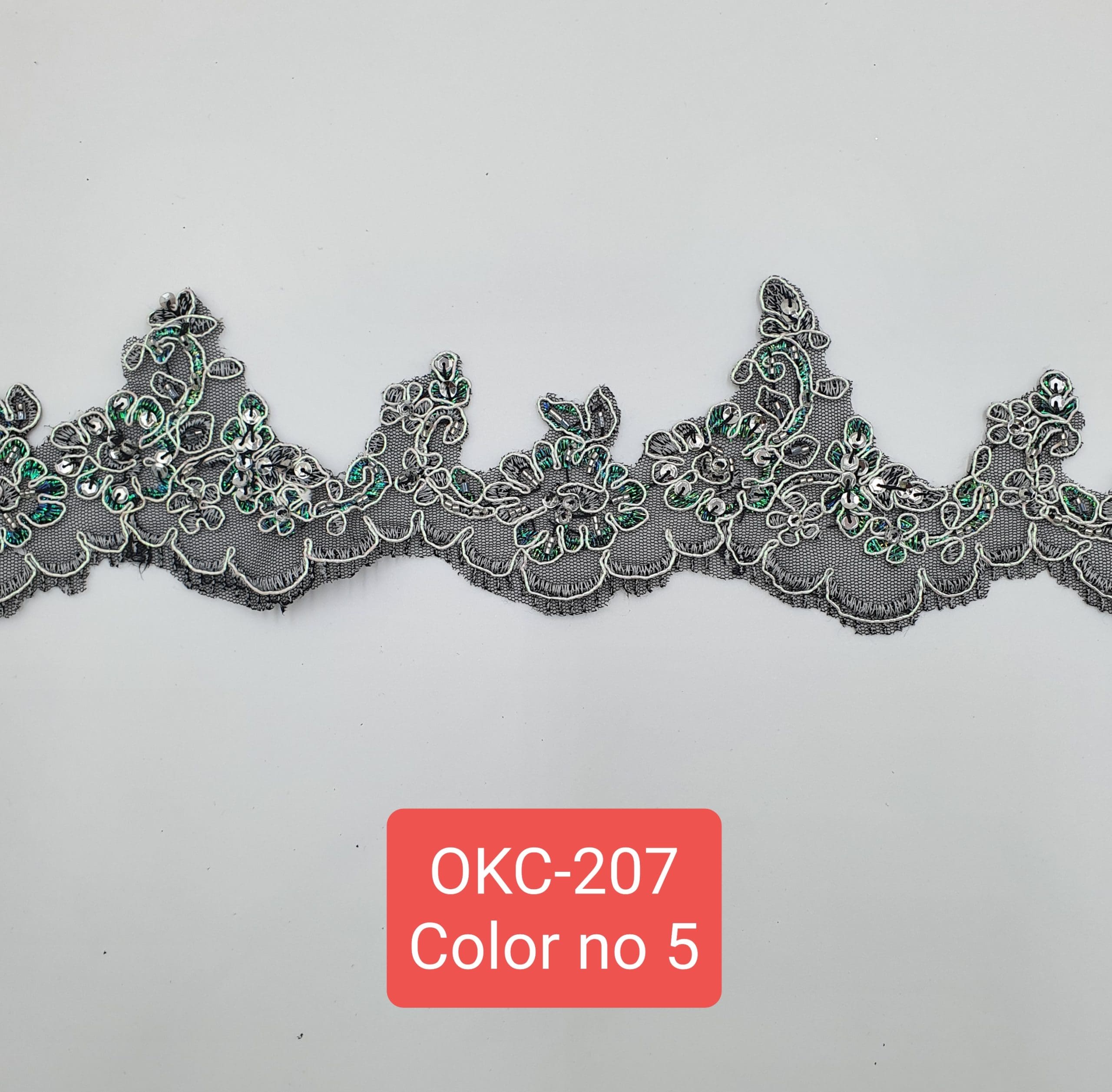 EMBROIDERY LACE (OKC-207) - 5