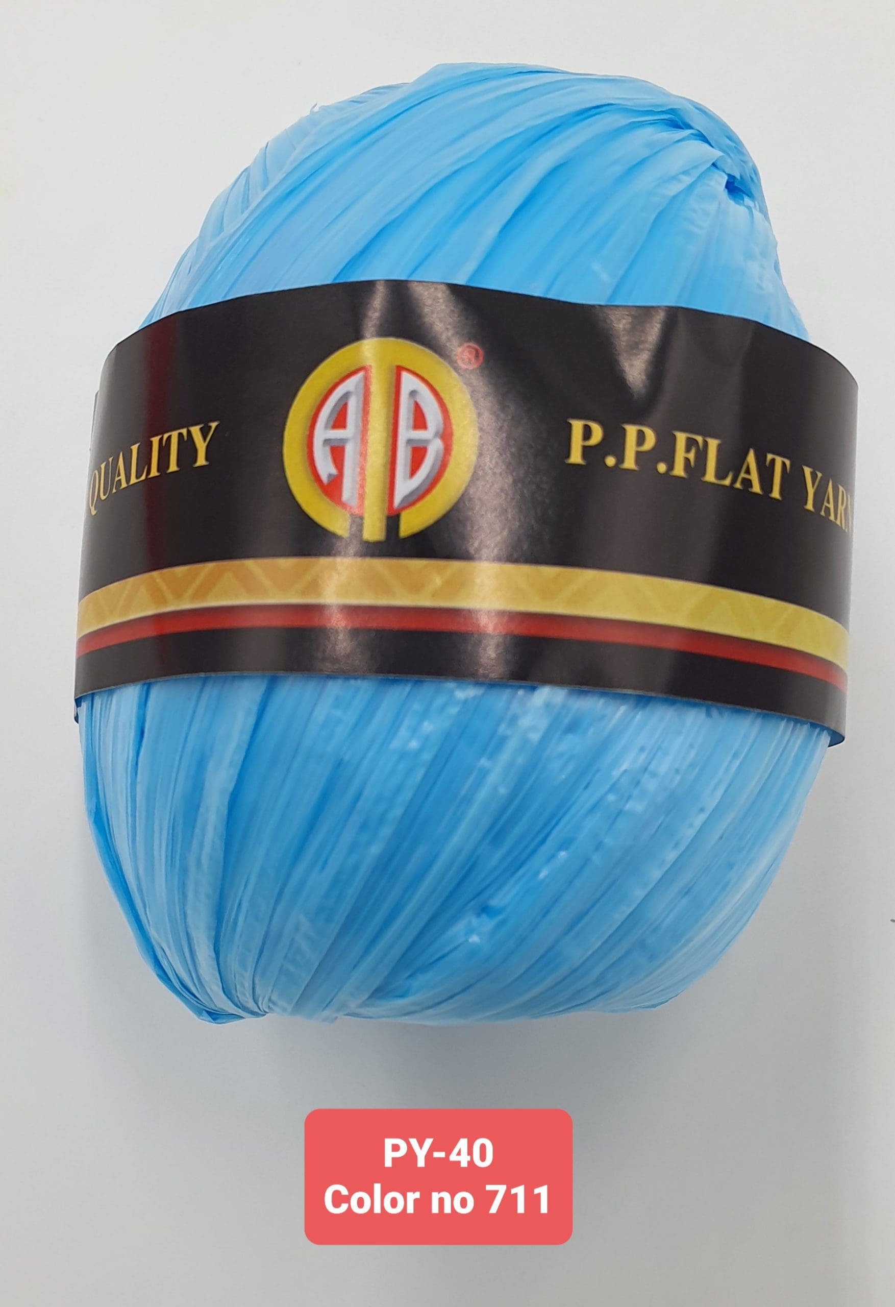 P P FLAT YARN:40GX10BLS (PY-40) - 711