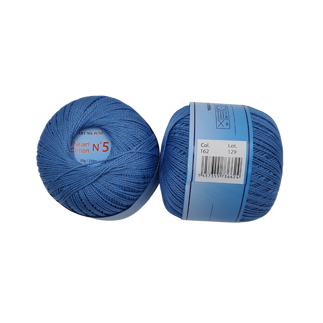 COT.KNIT YARN:50GRx4 (200GRM) (PEARL COTTON-5) - 162