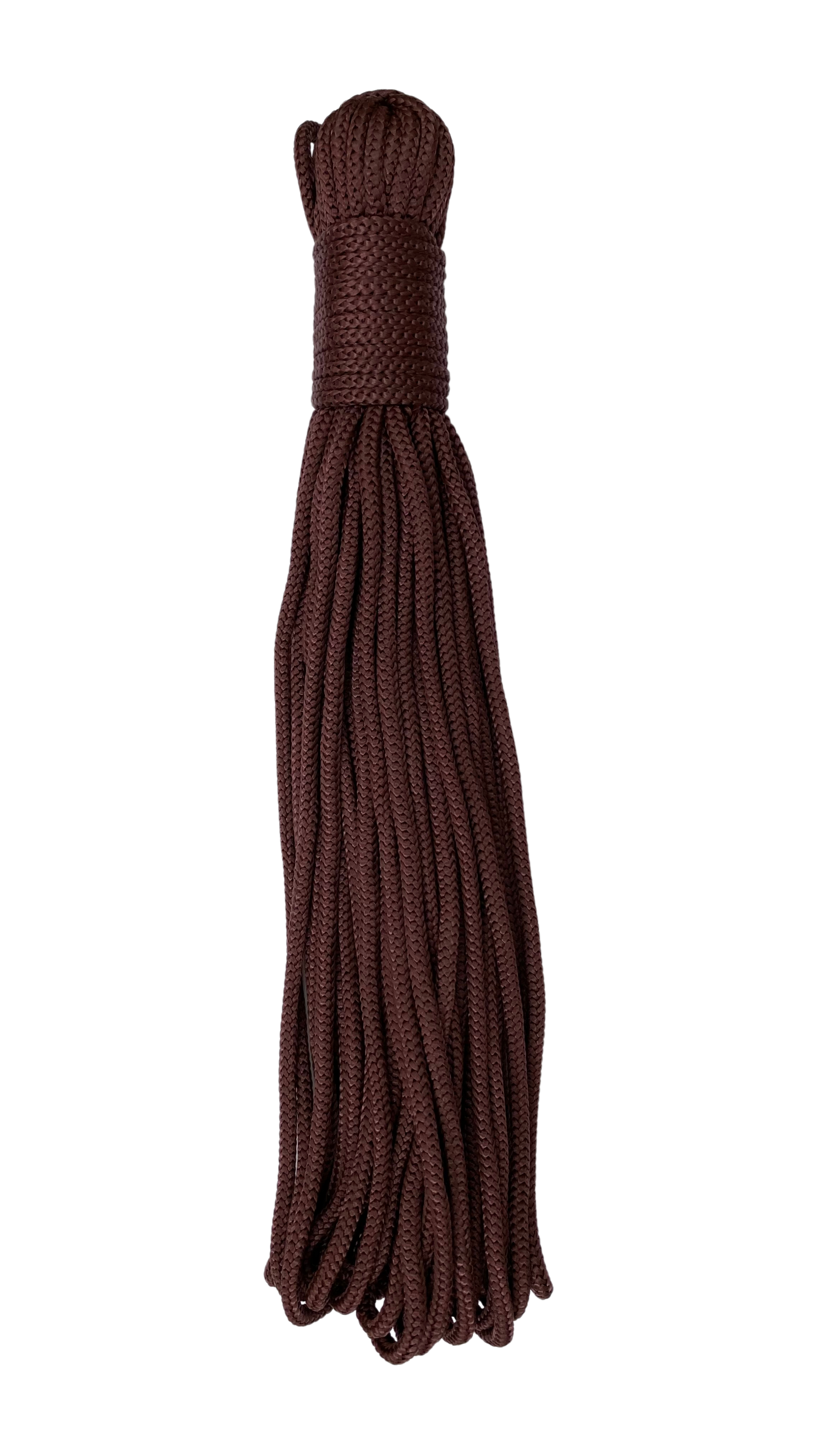 SHOPPING BAG ROPES:25YD (NMA021) - 5 MM/BROWN