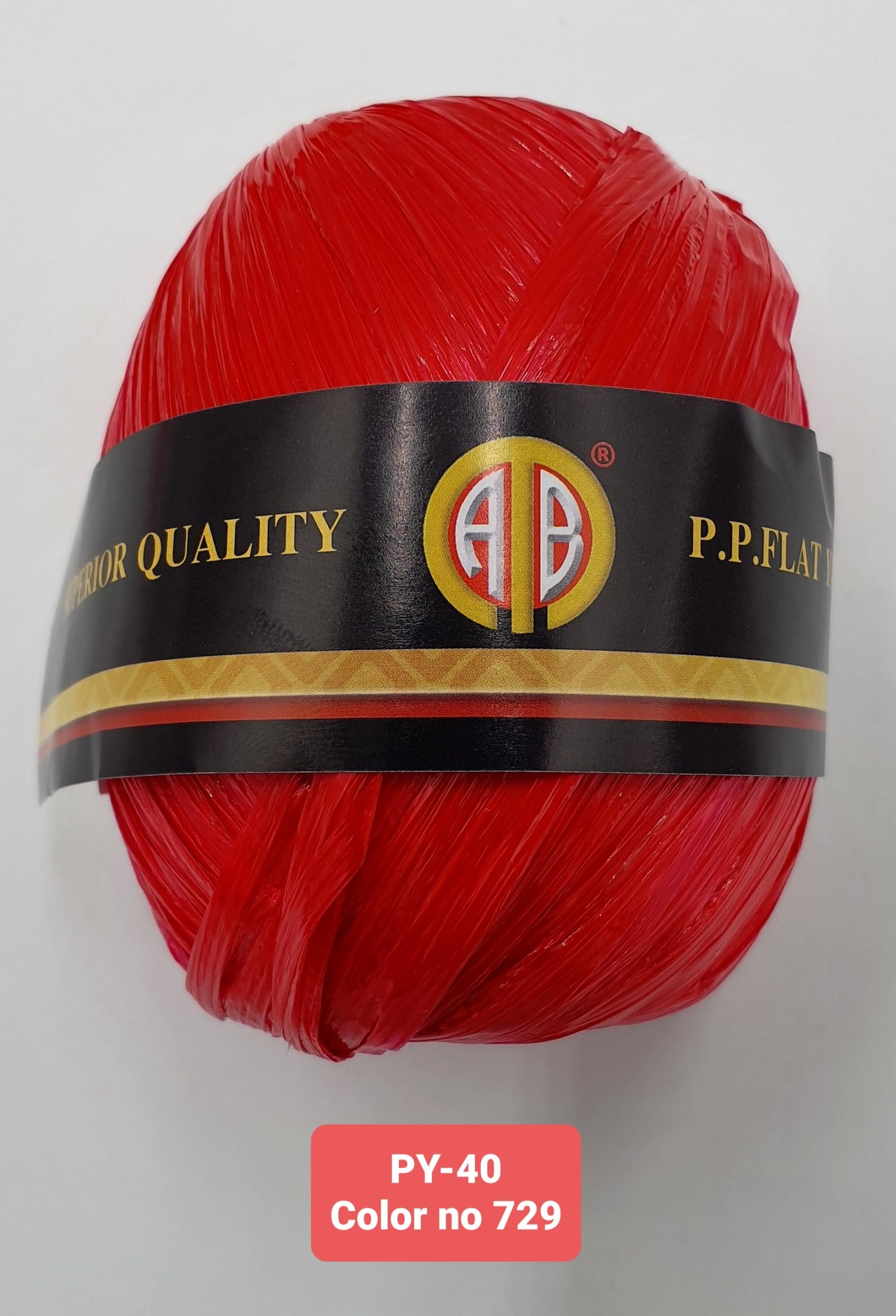 P P FLAT YARN:40GX10BLS (PY-40) - 729