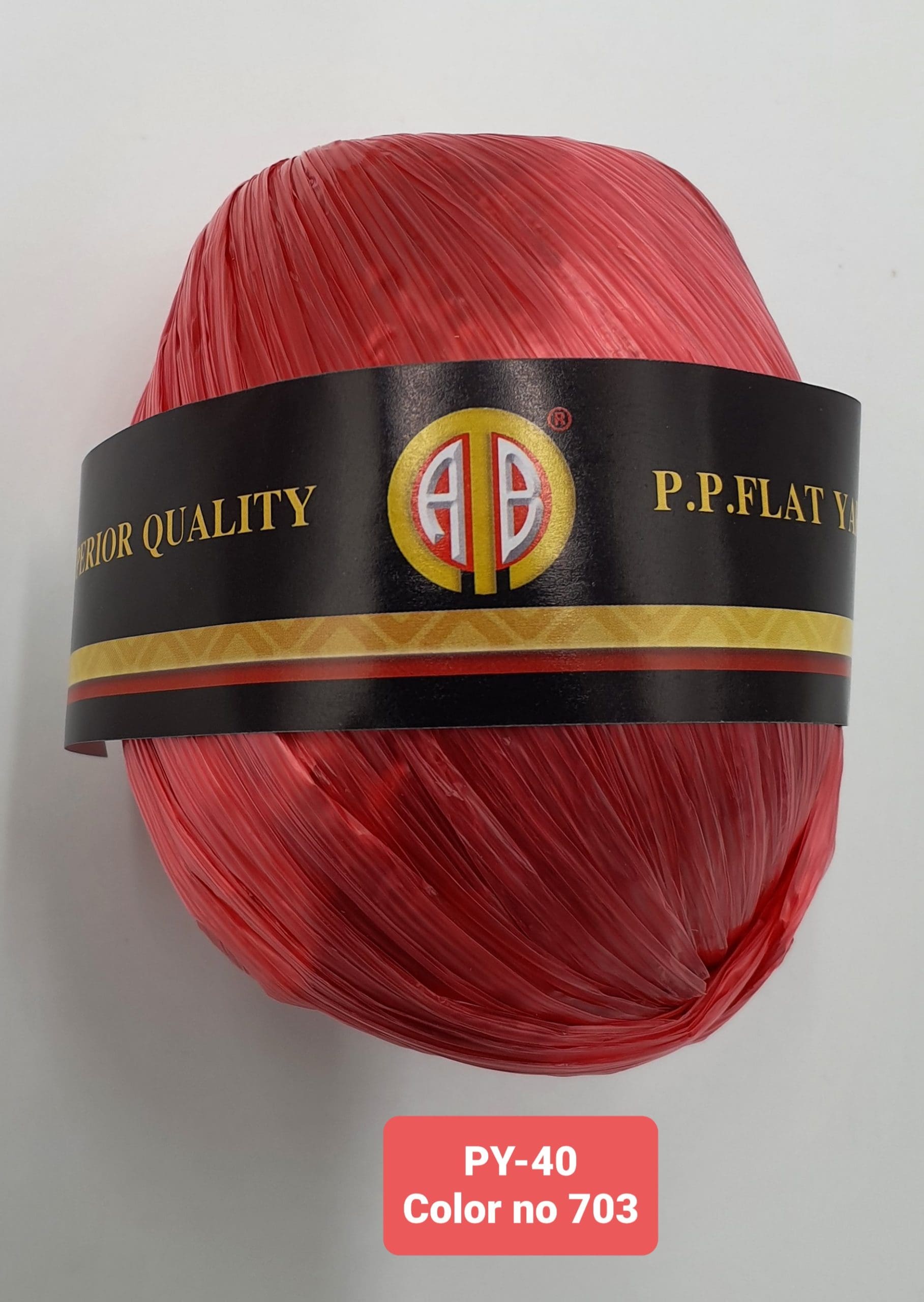 P P FLAT YARN:40GX10BLS (PY-40) - 703