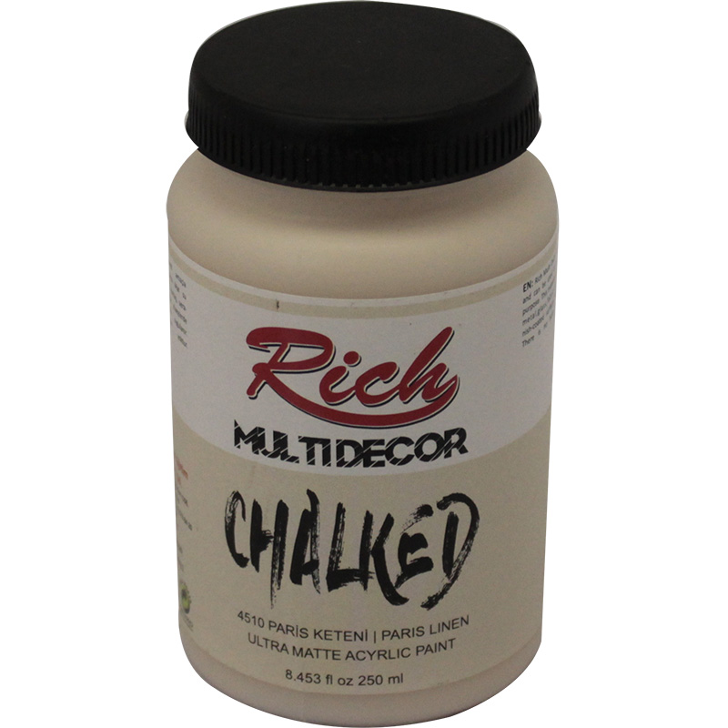 CHALKED ACRY.PAINT-250ML (MULTI DECOR-250CC) - 4510