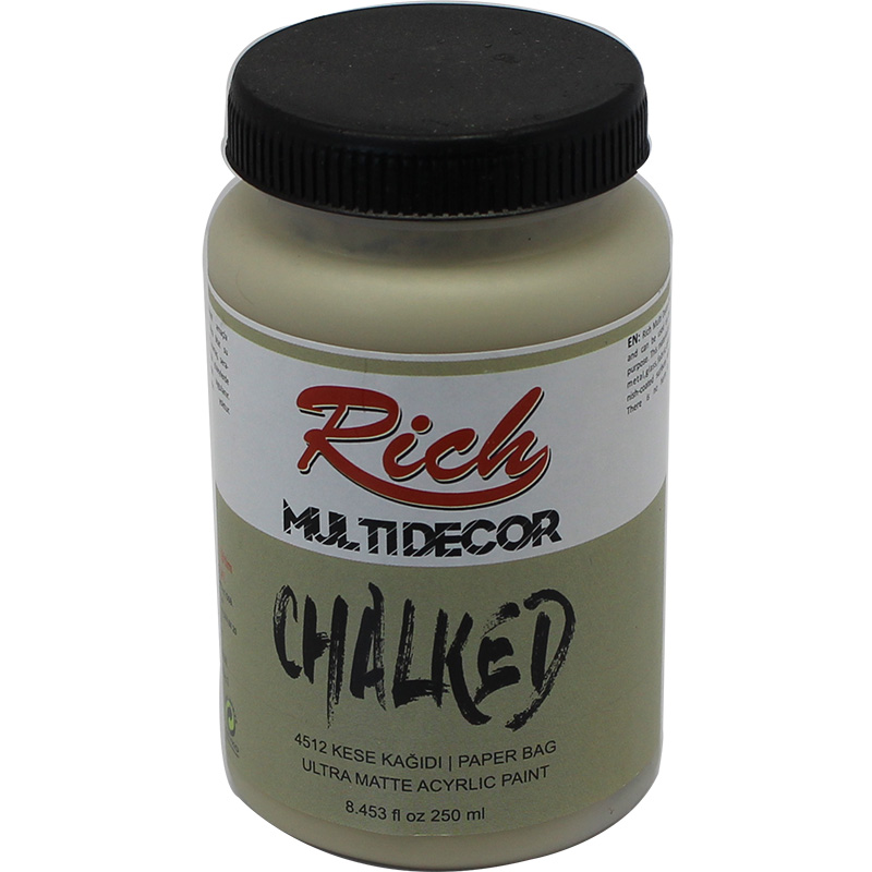 CHALKED ACRY.PAINT-250ML (MULTI DECOR-250CC) - 4512