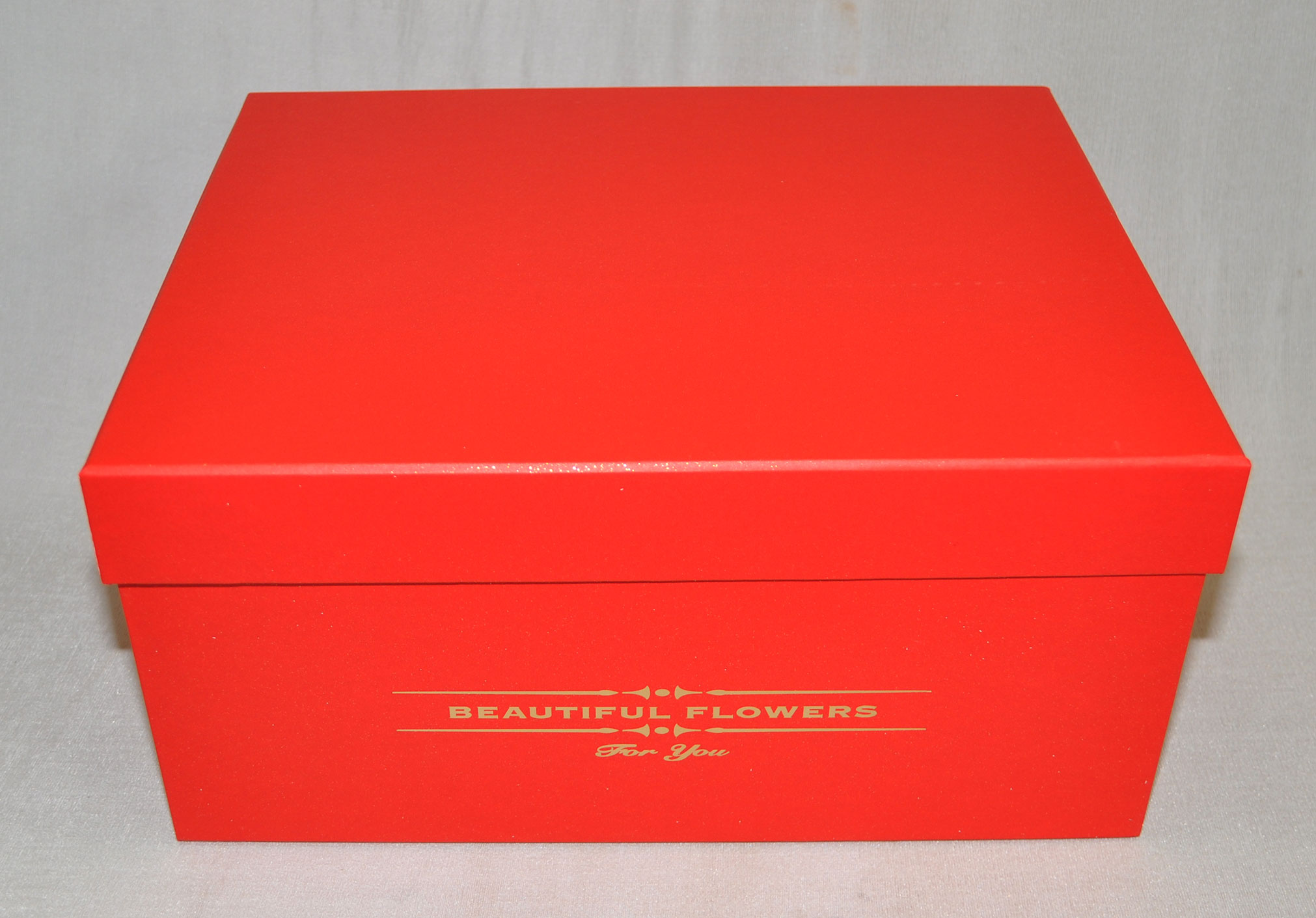 PAPER BOX:S/10(16.2*11.6*7.2) (002/PAPER BOX-10) - Red