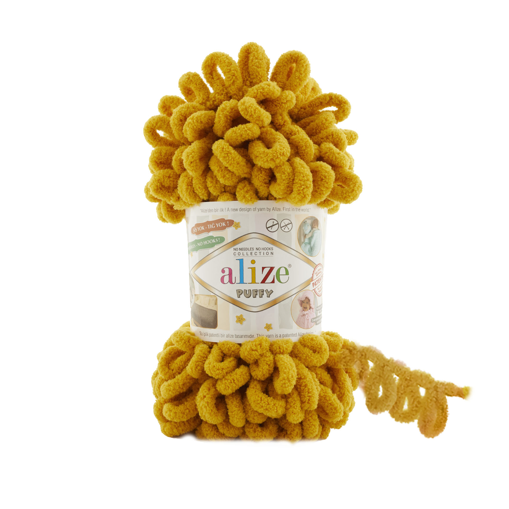 MICRO PL.YARN:5BLx100GR (500GM) (ALIZE/PUFFY) - 02