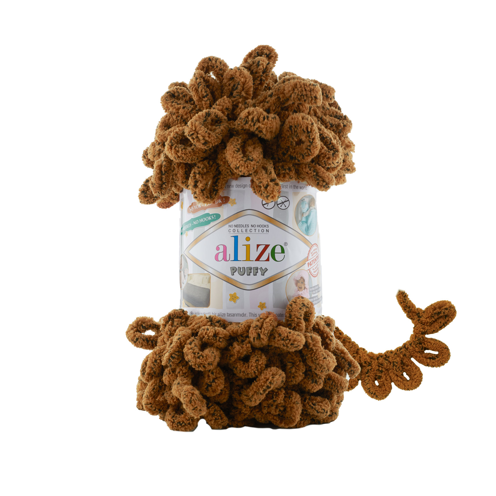 MICRO PL.YARN:5BLx100GR (500GM) (ALIZE/PUFFY) - 718