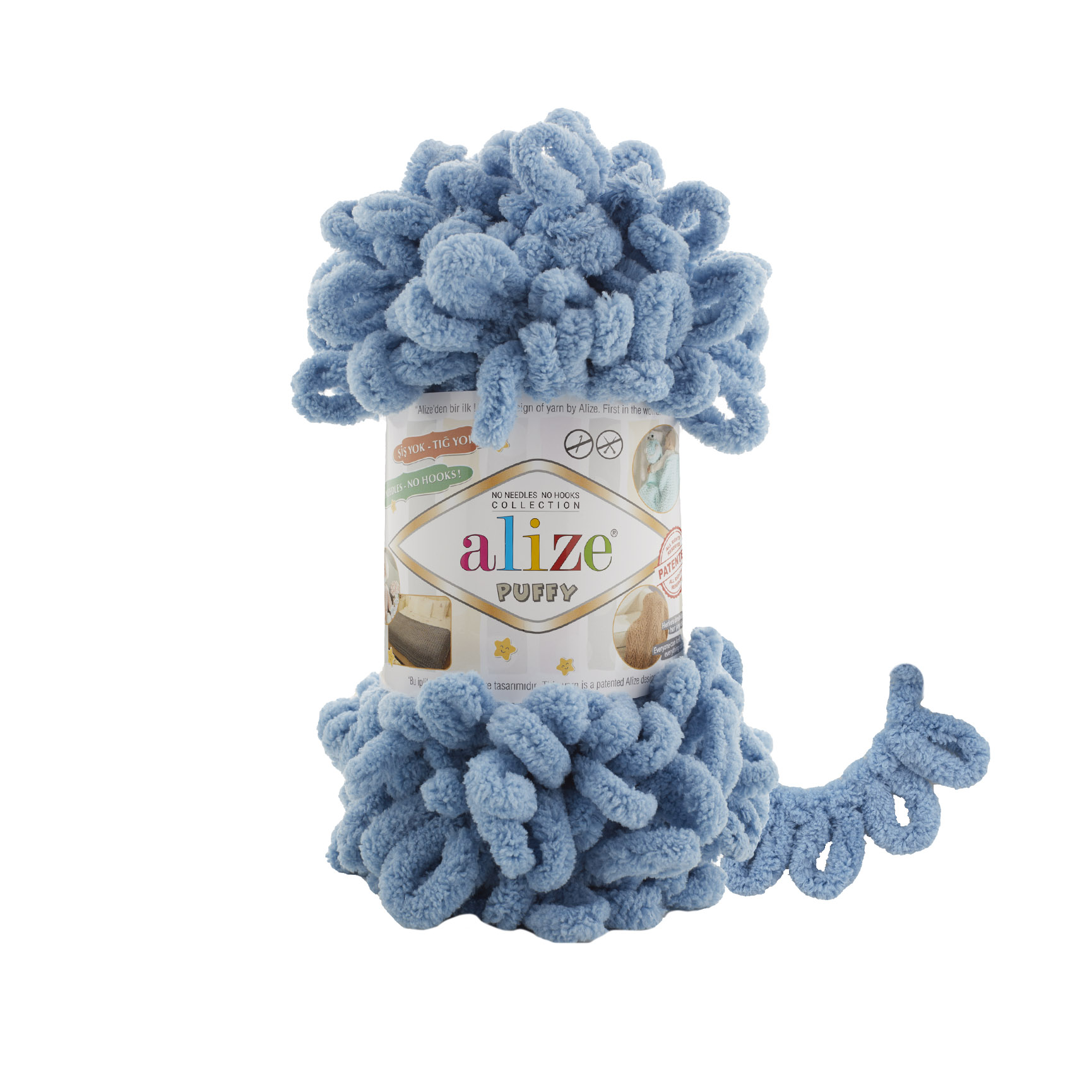 MICRO PL.YARN:5BLx100GR (500GM) (ALIZE/PUFFY) - 280