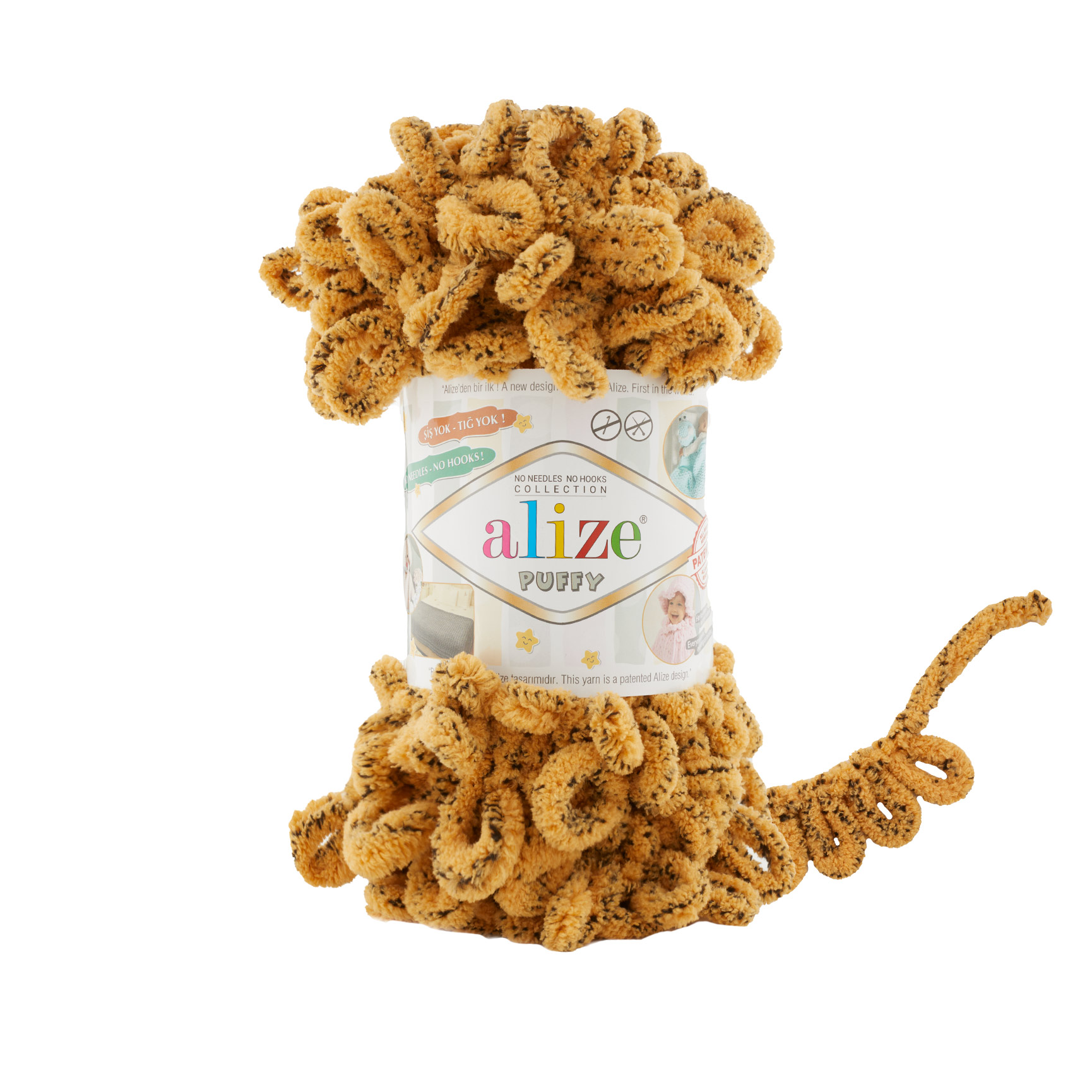 MICRO PL.YARN:5BLx100GR (500GM) (ALIZE/PUFFY) - 716