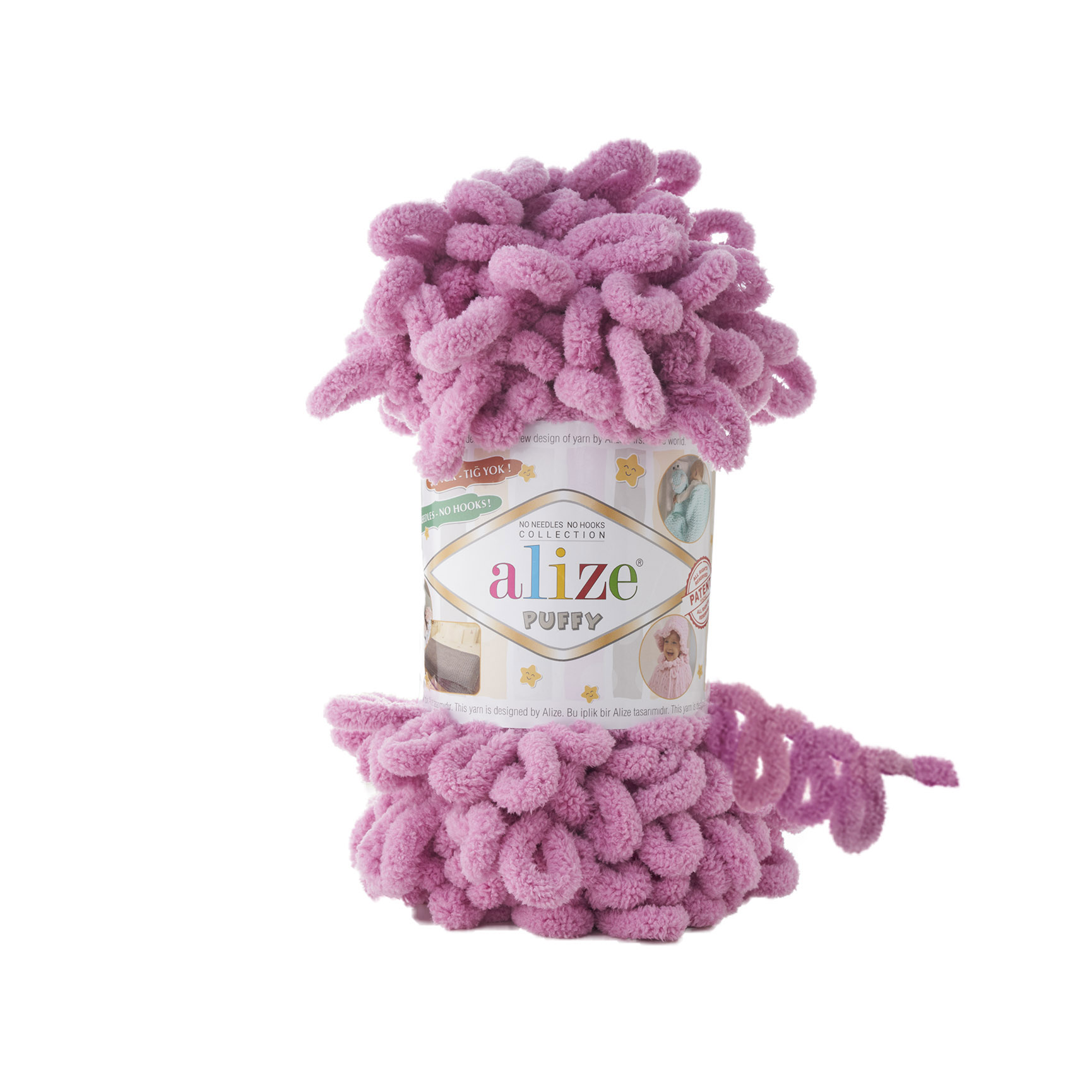 MICRO PL.YARN:5BLx100GR (500GM) (ALIZE/PUFFY) - 98