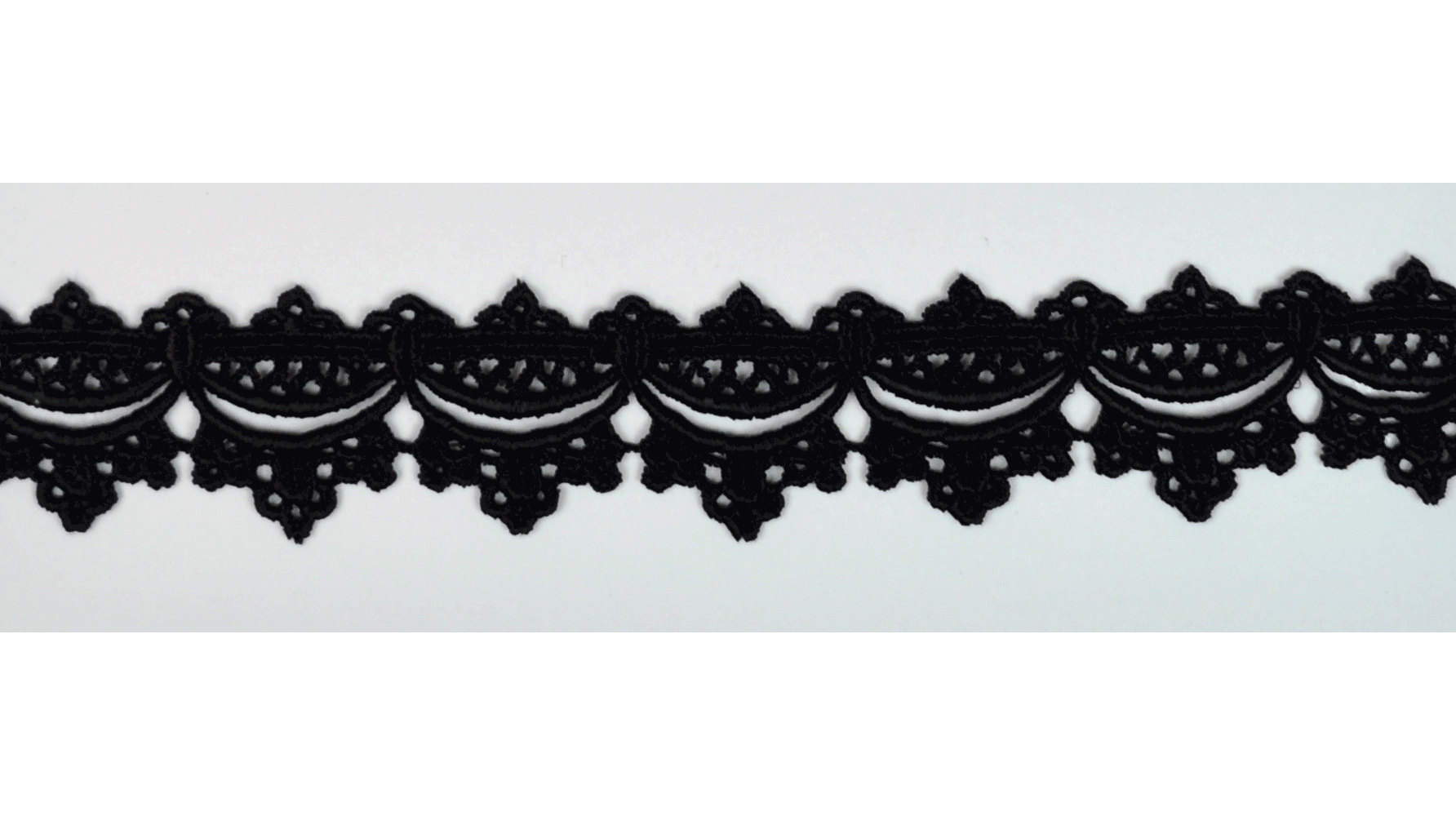 CHEM-CUT LACE:15Y:3CM (MA64-1044) - Black