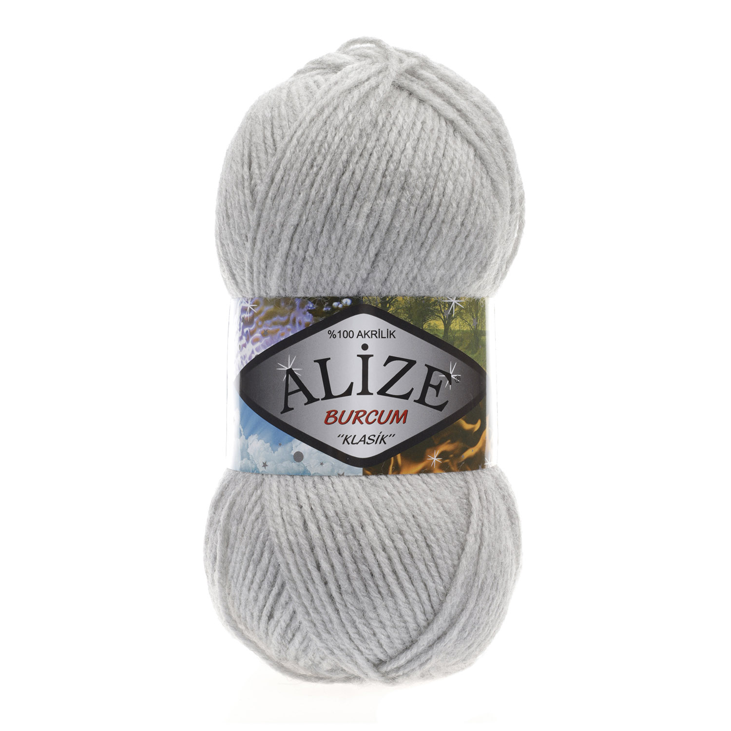 ACY.YARN:5BLx100GR (500grm) (ALIZE/BURCUM KLASIK) - 208