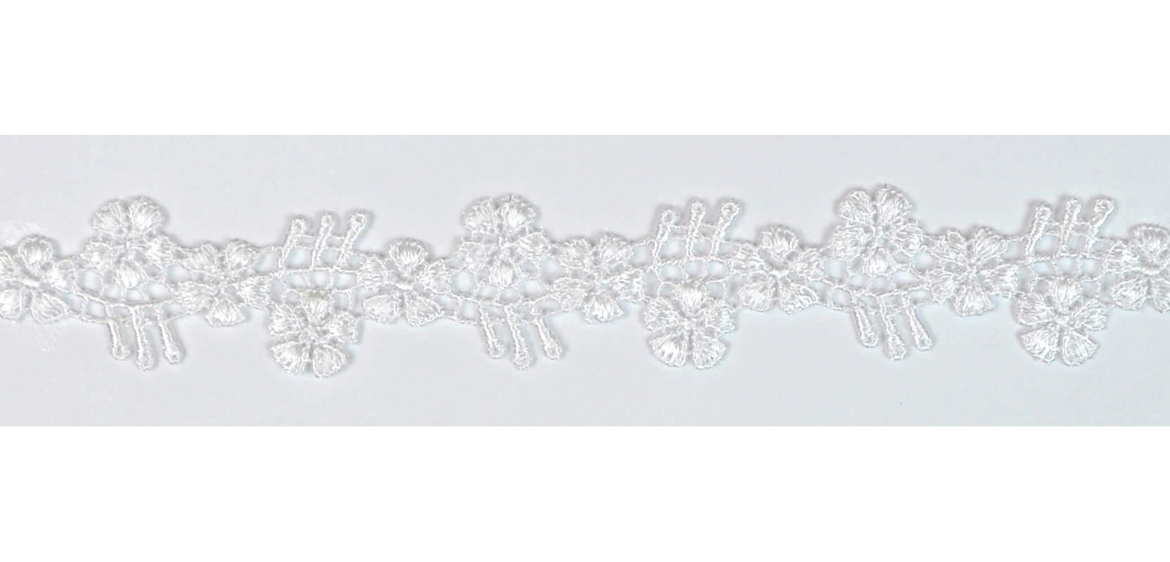 CHEM-CUT LACE:15Y:2.5CM (MA64-1043) - White