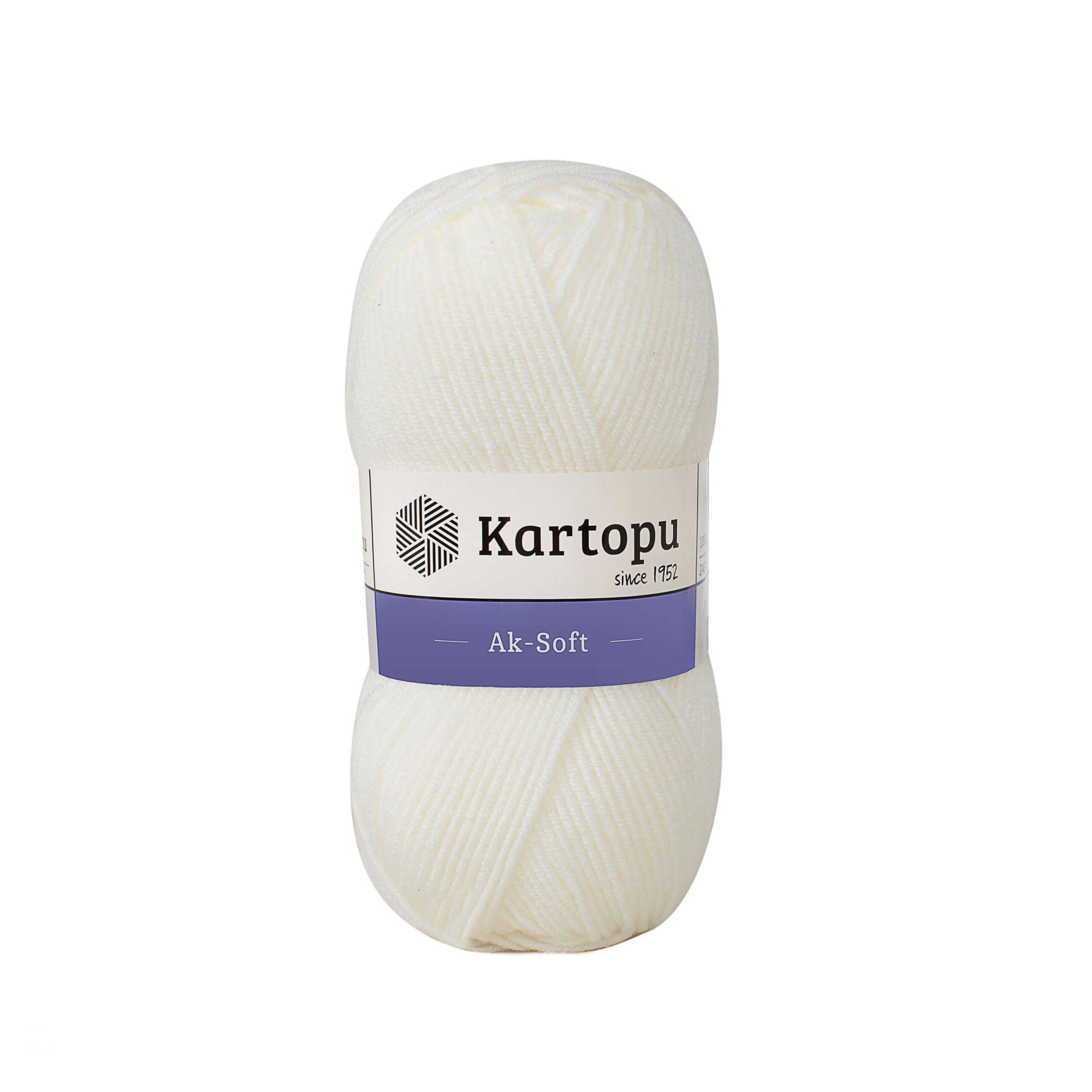 ACRYLIC YARN:5BLS (500GM) (KARTOPU/AKSOFT) - K019