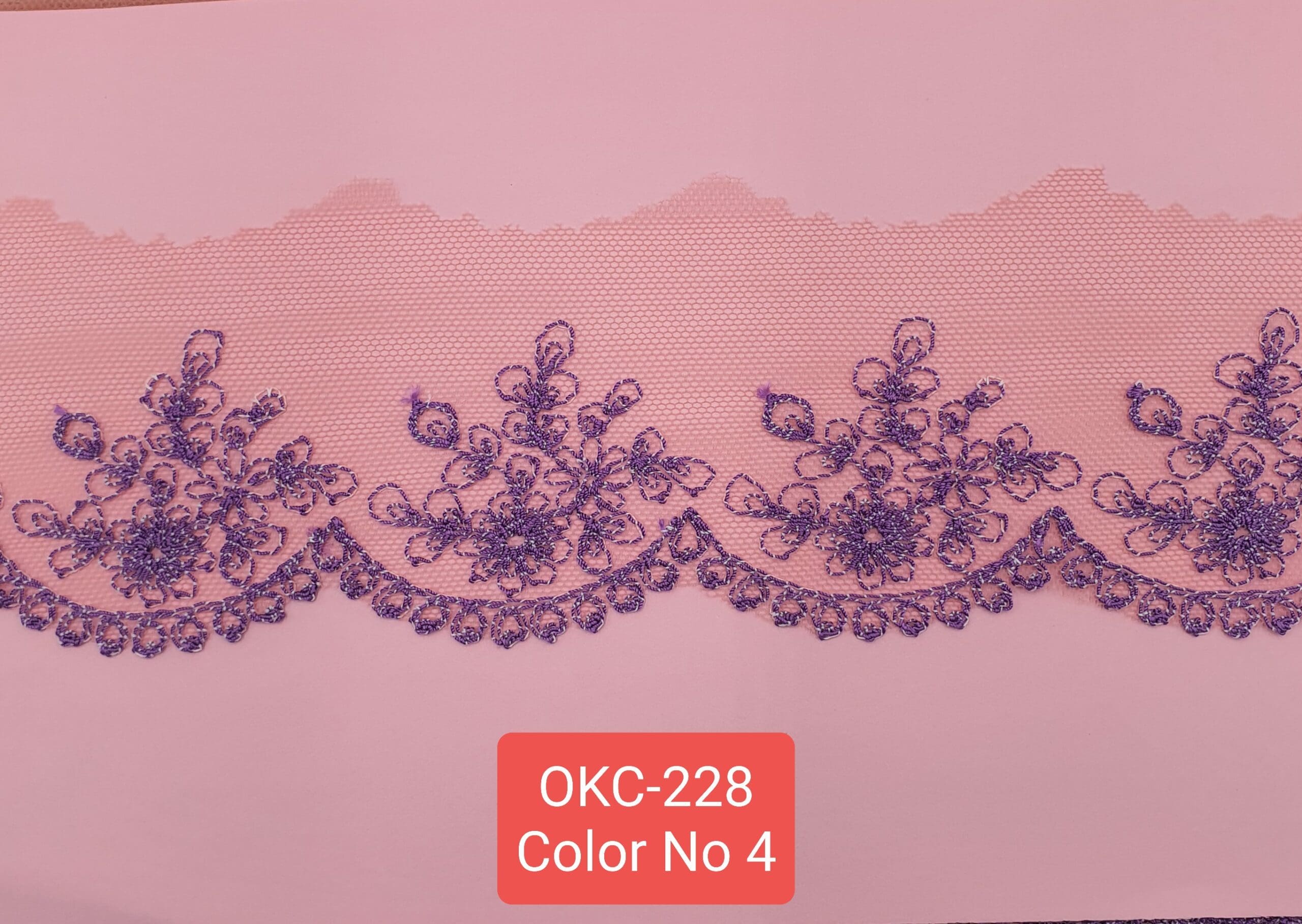 TULLE EMB.LACE (OKC-228) - 4