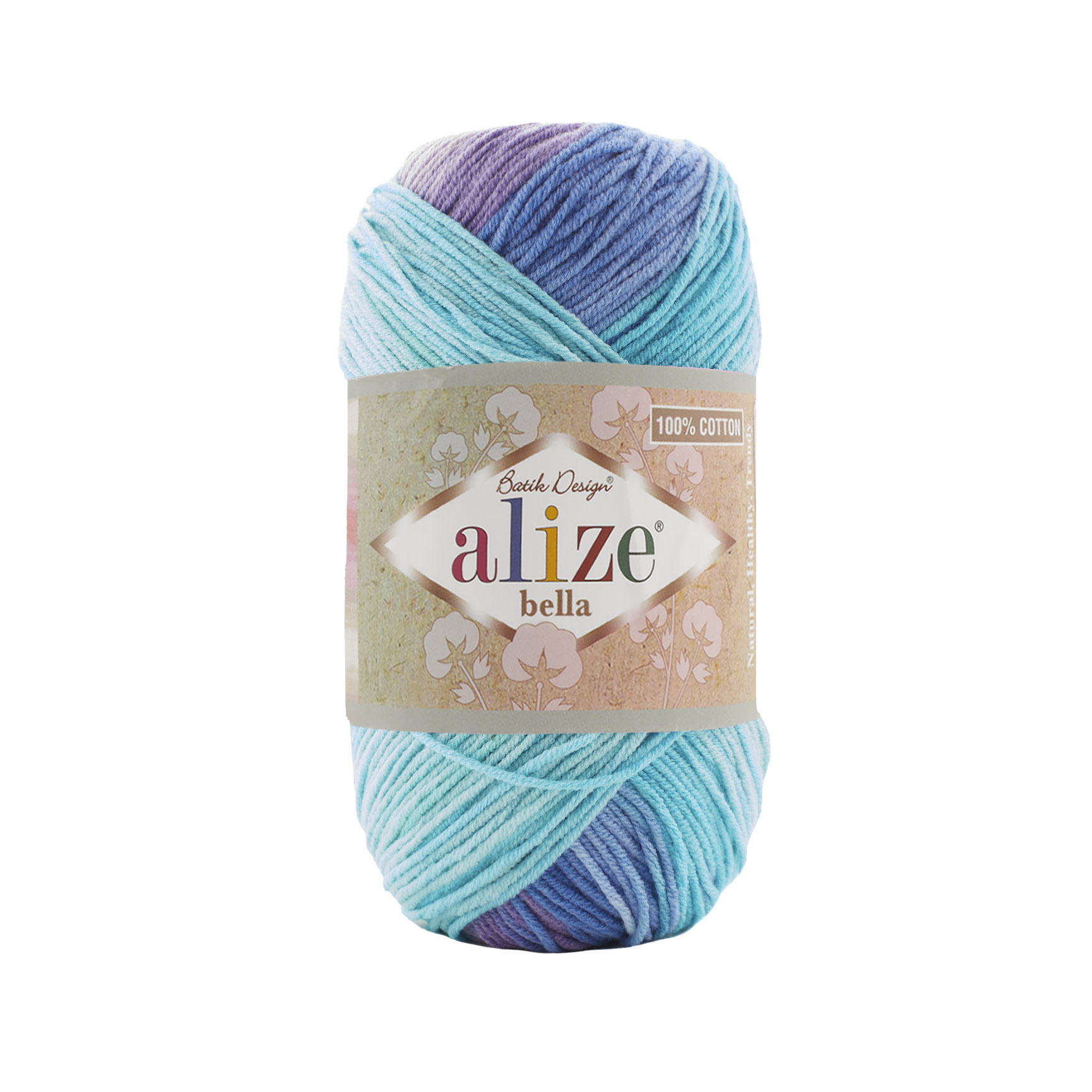 COTTON YARN:100GRx50GR (ALIZE/BELLA BATIK) - 4531